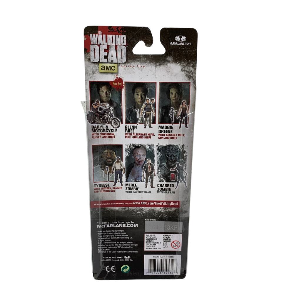 McFarlane AMC The Walking Dead Tyreese Action Figure Series 5 Shotgun Hammer - Picture 2 of 2